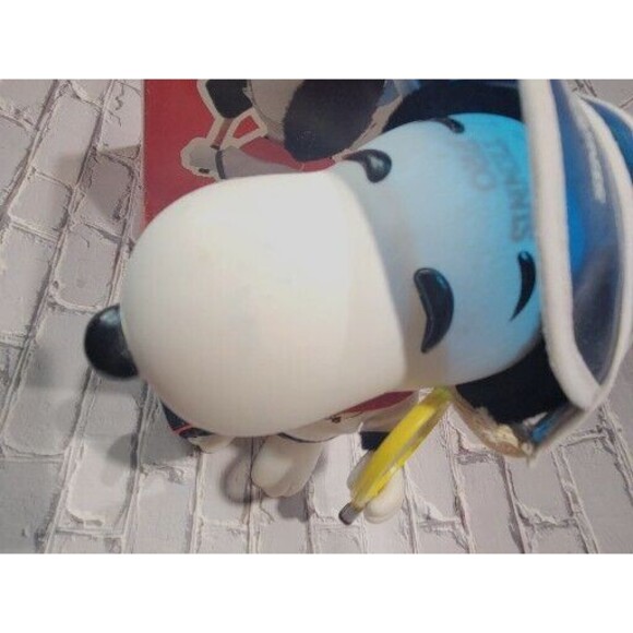 Vintage Snoopy Tennis Player Collector Doll 8 1/2" PVC and Accessories 1966 - Picture 5 of 16